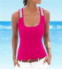 Square Neck Loose Bodycon Tops