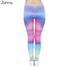 Women Leggings White Arrowa Hologrephic