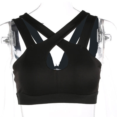 Yoga Bra Strappy Sport Bras