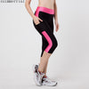 Side Pocket Striped Leggings Fitness