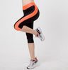 Side Pocket Striped Leggings Fitness