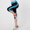 Side Pocket Striped Leggings Fitness