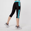 Side Pocket Striped Leggings Fitness